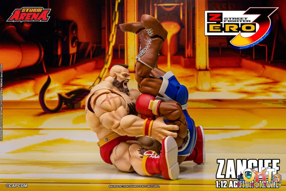 Storm Collectibles Storm Collectibles 1/12 Street Fighter ZERO 3 ZANGIEF - Articulated Figure