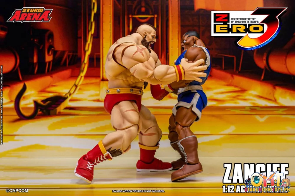 Storm Collectibles Storm Collectibles 1/12 Street Fighter ZERO 3 ZANGIEF - Articulated Figure