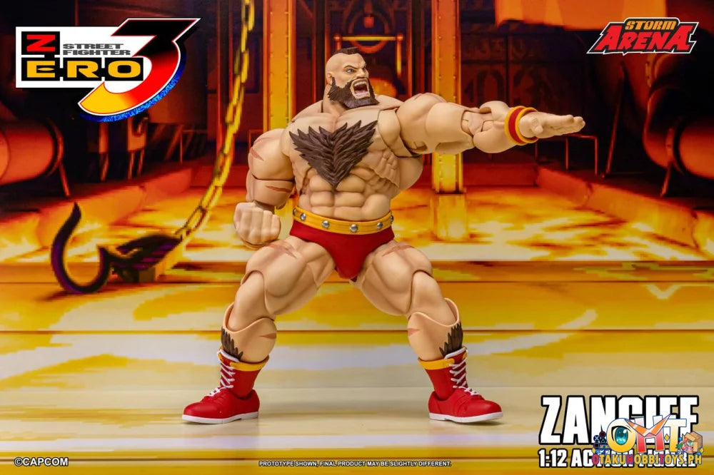 Storm Collectibles Storm Collectibles 1/12 Street Fighter ZERO 3 ZANGIEF - Articulated Figure