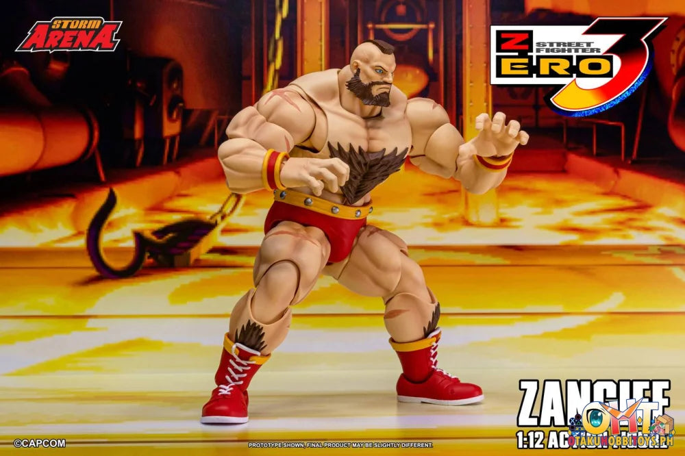 Storm Collectibles Storm Collectibles 1/12 Street Fighter ZERO 3 ZANGIEF - Articulated Figure