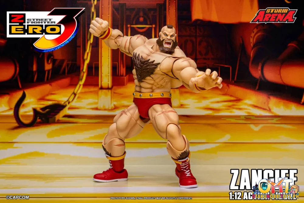 Storm Collectibles Storm Collectibles 1/12 Street Fighter ZERO 3 ZANGIEF - Articulated Figure