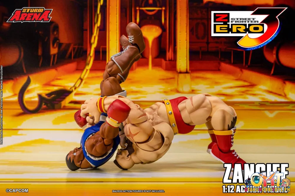 Storm Collectibles Storm Collectibles 1/12 Street Fighter ZERO 3 ZANGIEF - Articulated Figure