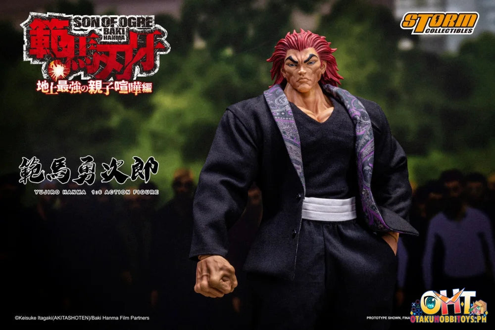 Storm Collectibles Baki the Grappler 1/6 Yujiro Hanma Action Figure Articulated Figure