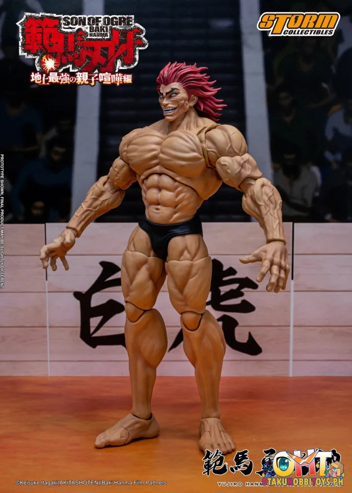 Storm Collectibles Baki the Grappler 1/6 Yujiro Hanma Action Figure Articulated Figure