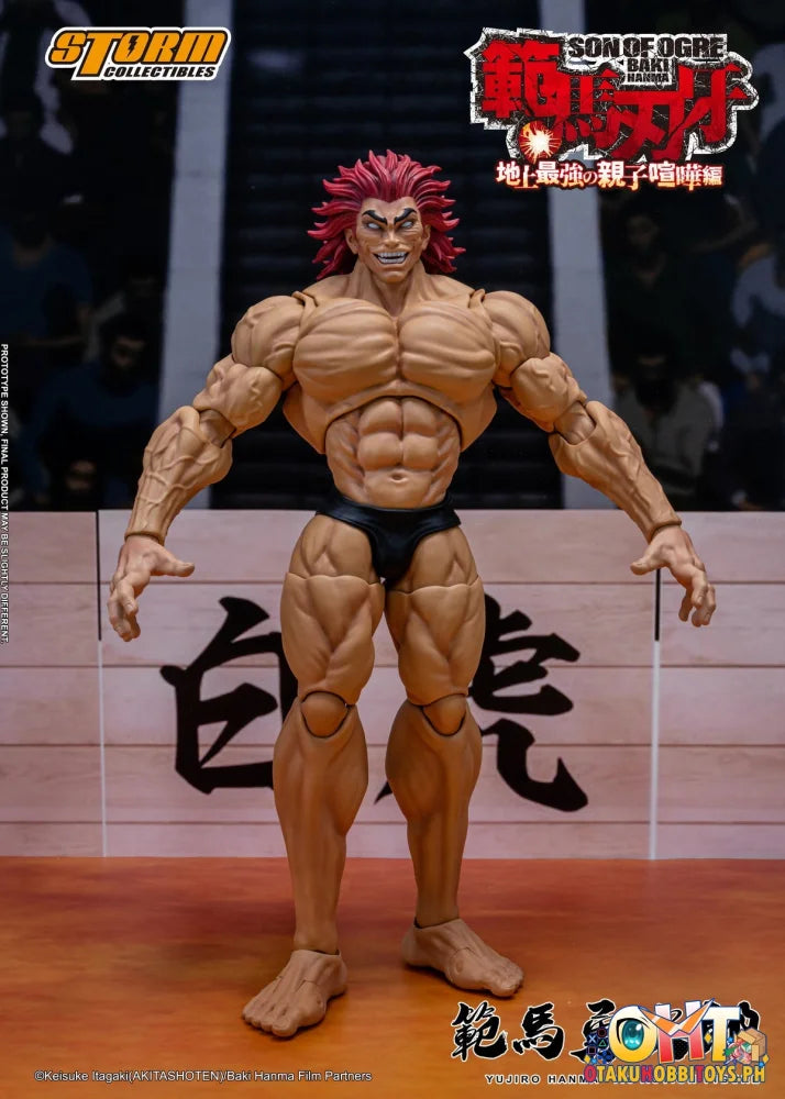 Storm Collectibles Baki the Grappler 1/6 Yujiro Hanma Action Figure Articulated Figure