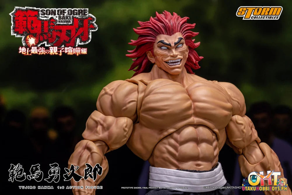 Storm Collectibles Baki the Grappler 1/6 Yujiro Hanma Action Figure Articulated Figure