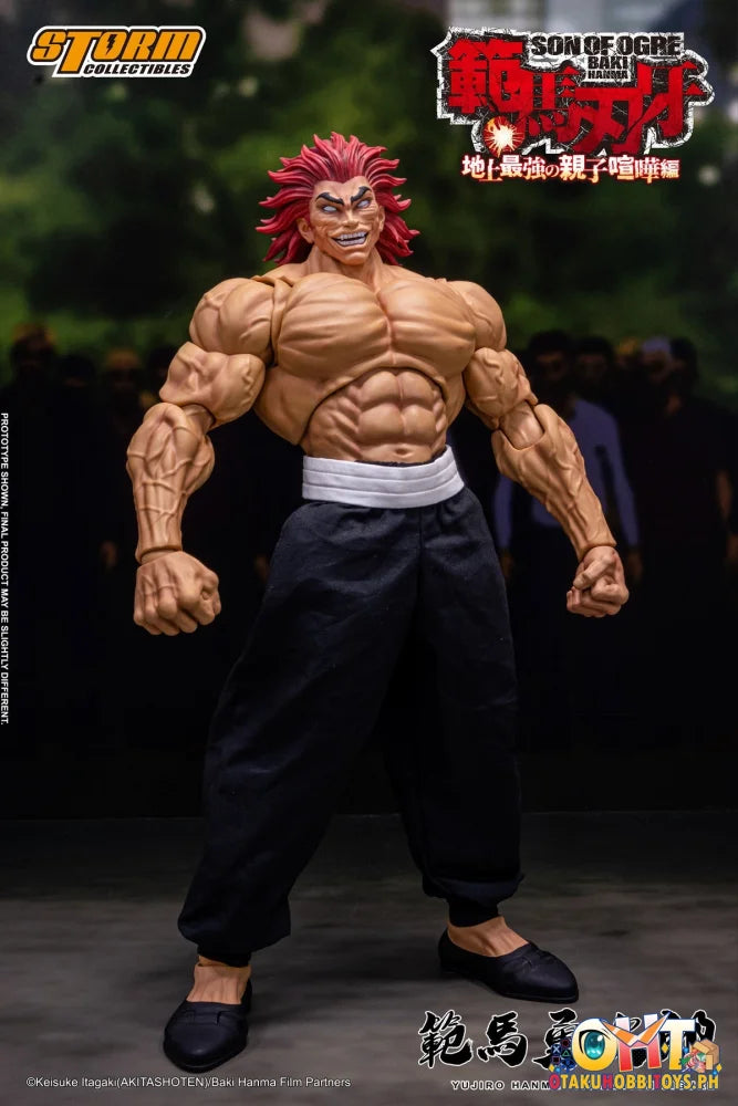 Storm Collectibles Baki the Grappler 1/6 Yujiro Hanma Action Figure Articulated Figure