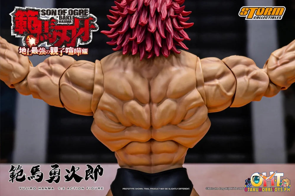 Storm Collectibles Baki the Grappler 1/6 Yujiro Hanma Action Figure Articulated Figure