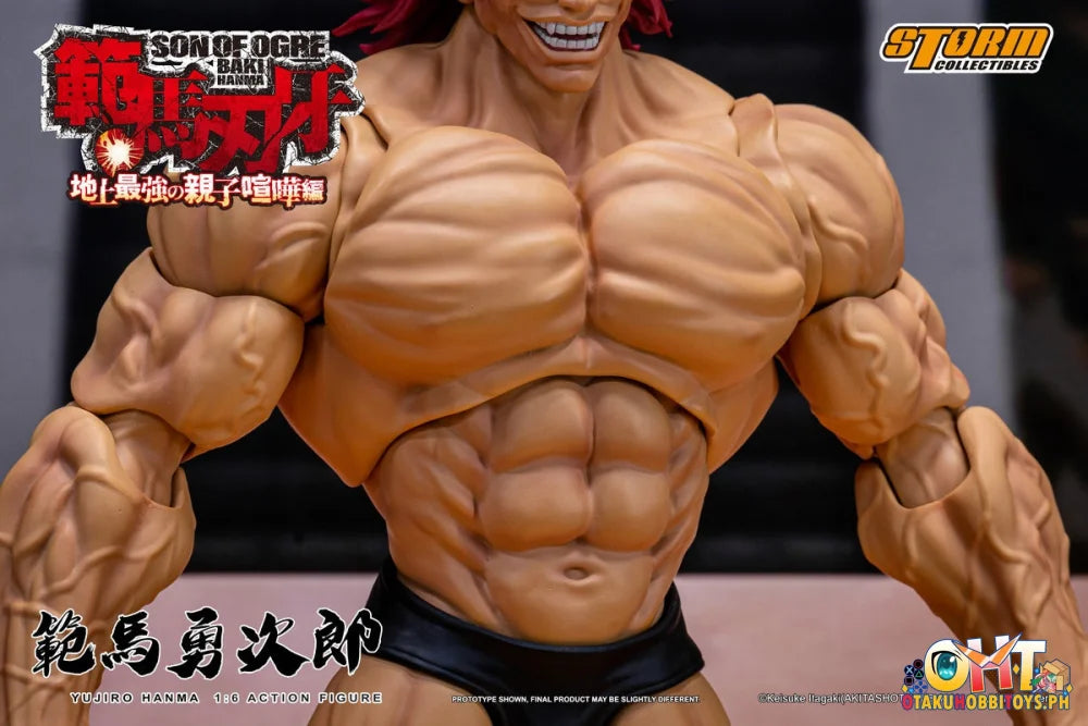 Storm Collectibles Baki the Grappler 1/6 Yujiro Hanma Action Figure Articulated Figure