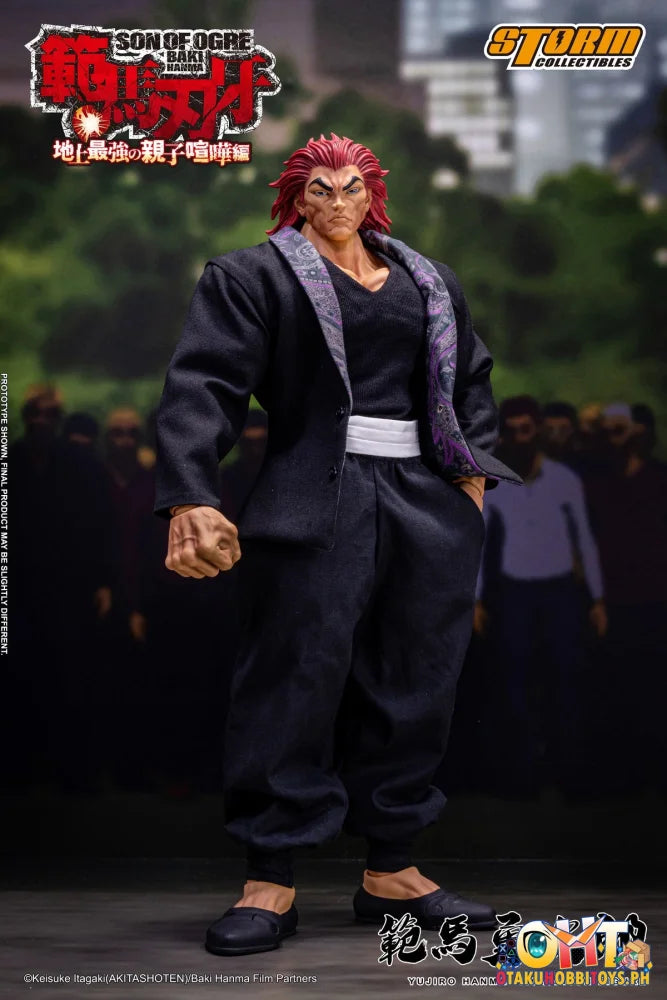 Storm Collectibles Baki the Grappler 1/6 Yujiro Hanma Action Figure Articulated Figure