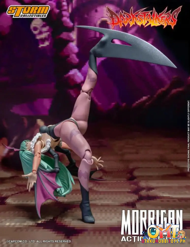 Storm Collectibles Darkstalkers Morrigan Articulated Figure