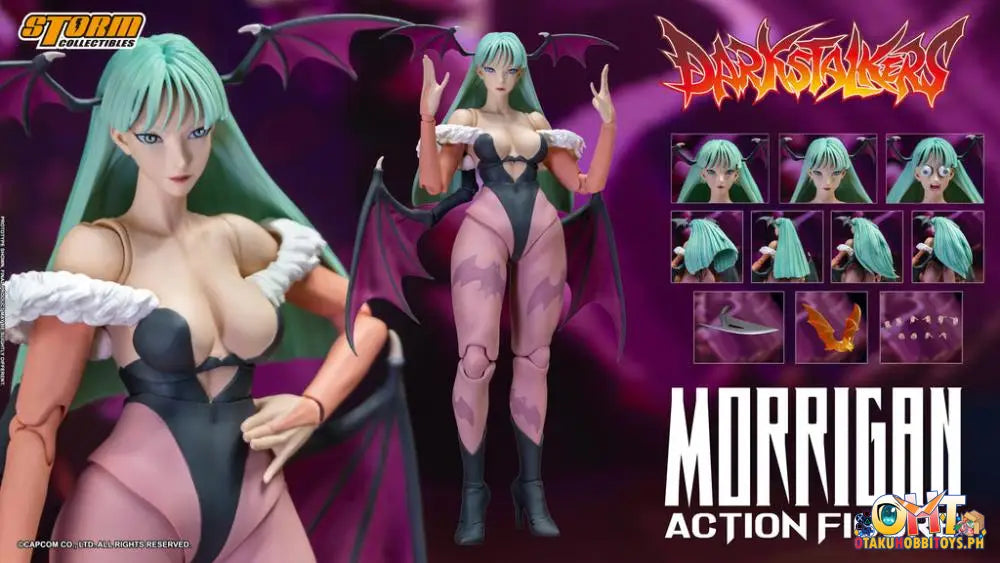 Storm Collectibles Darkstalkers Morrigan Articulated Figure