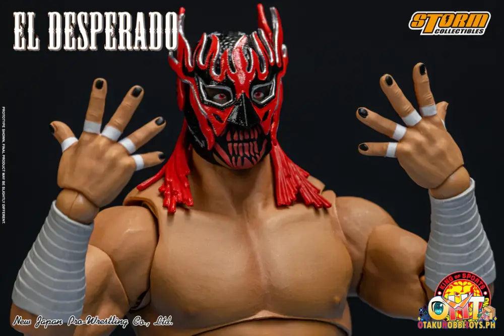Storm Collectibles El Desperado (Red Mask Version) - Njpw Action Articulated Figure