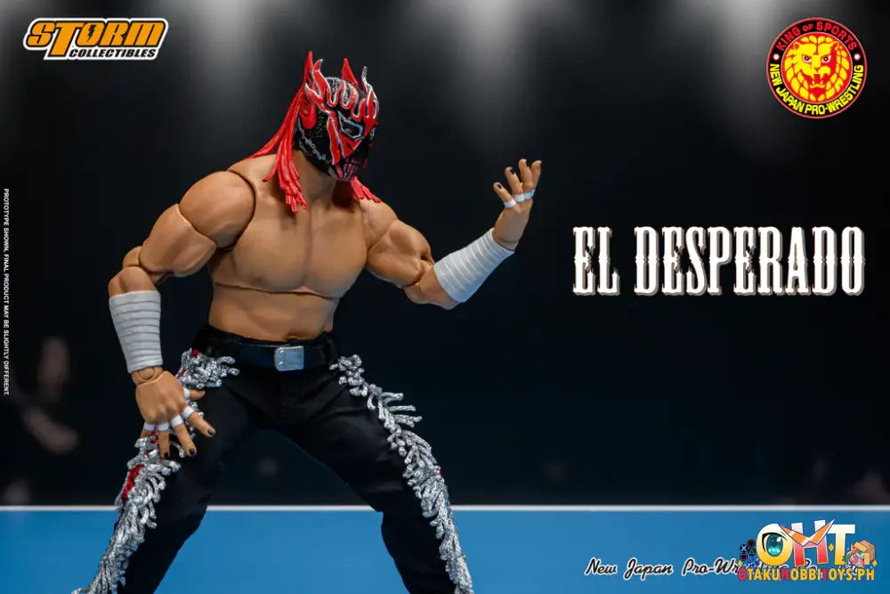 Storm Collectibles El Desperado (Red Mask Version) - Njpw Action Articulated Figure