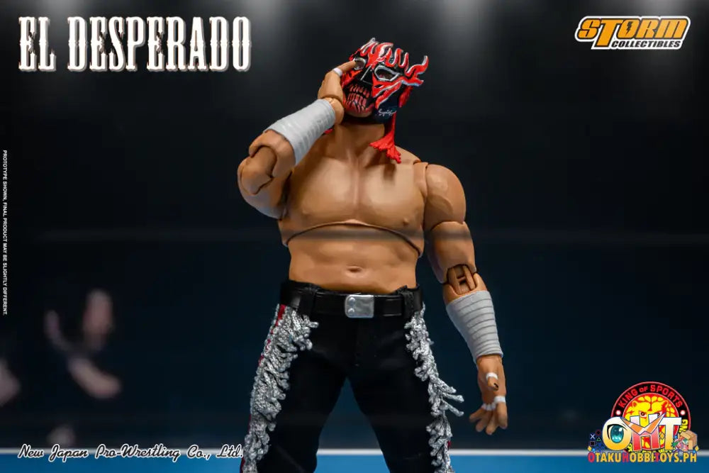 Storm Collectibles El Desperado (Red Mask Version) - Njpw Action Articulated Figure
