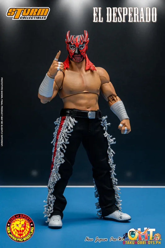 Storm Collectibles El Desperado (Red Mask Version) - Njpw Action Articulated Figure
