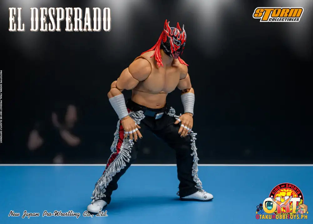 Storm Collectibles El Desperado (Red Mask Version) - Njpw Action Articulated Figure