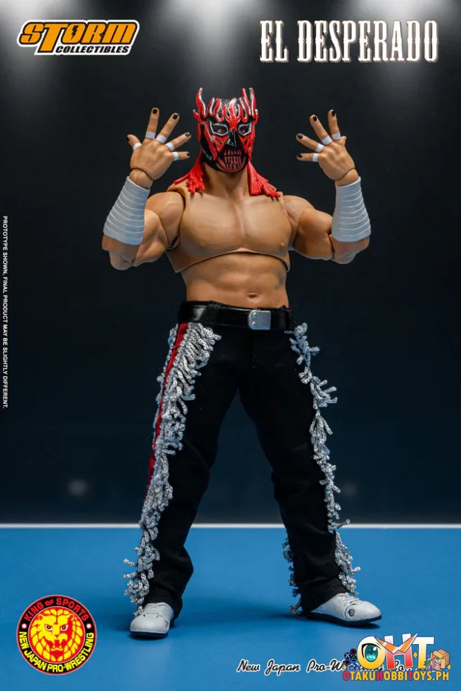 Storm Collectibles El Desperado (Red Mask Version) - Njpw Action Articulated Figure