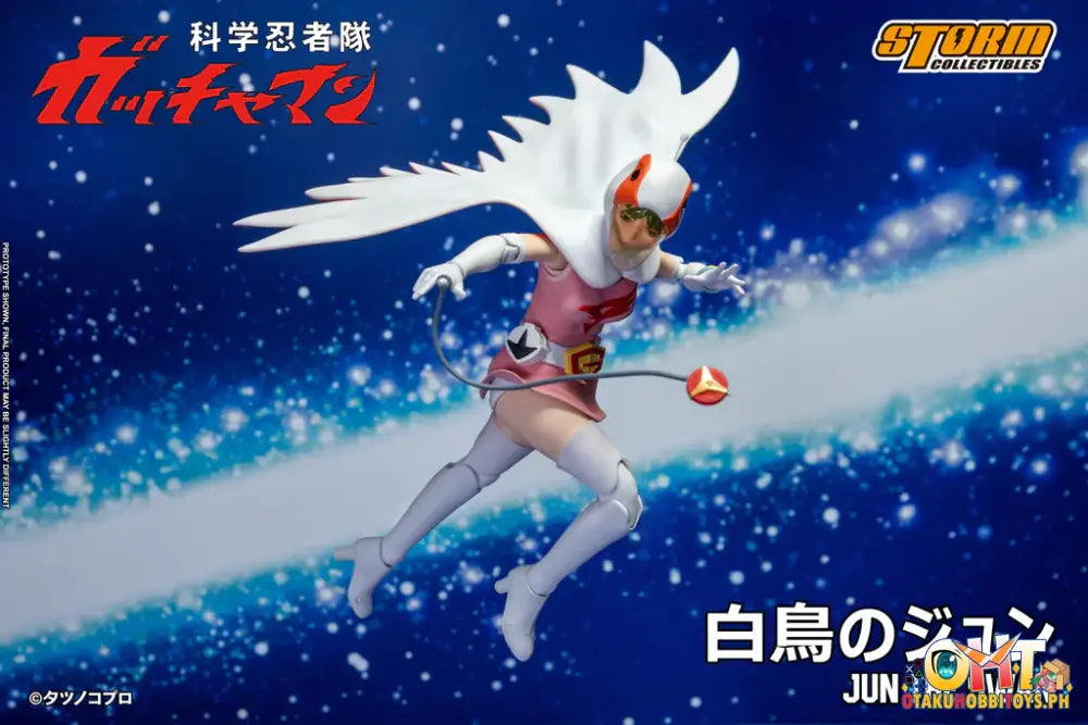 Storm Collectibles Gatchaman Jun The Swan G-3 Articulated Figure
