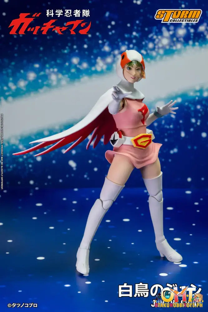 Storm Collectibles Gatchaman Jun The Swan G-3 Articulated Figure