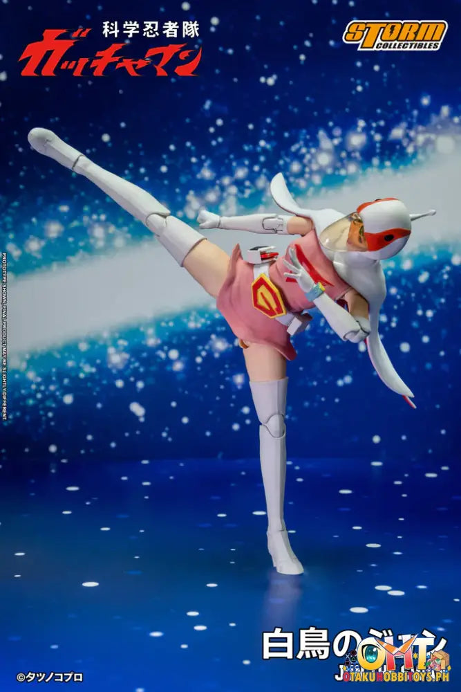 Storm Collectibles Gatchaman Jun The Swan G-3 Articulated Figure
