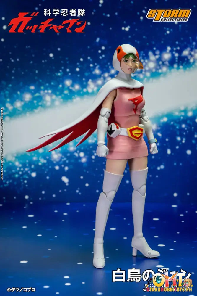 Storm Collectibles Gatchaman Jun The Swan G-3 Articulated Figure
