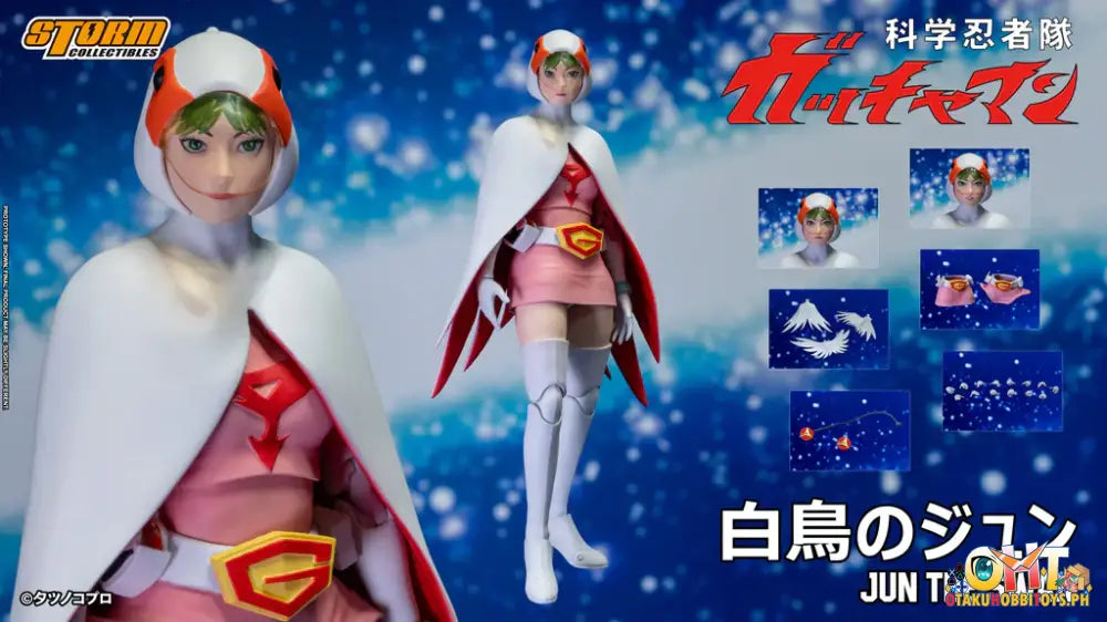 Storm Collectibles Gatchaman Jun The Swan G-3 Articulated Figure