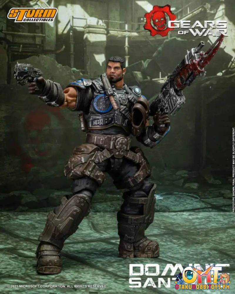 Storm Collectibles Gears Of War Dominic Santiago Articulated Figure