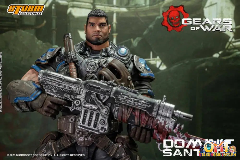 Storm Collectibles Gears Of War Dominic Santiago Articulated Figure