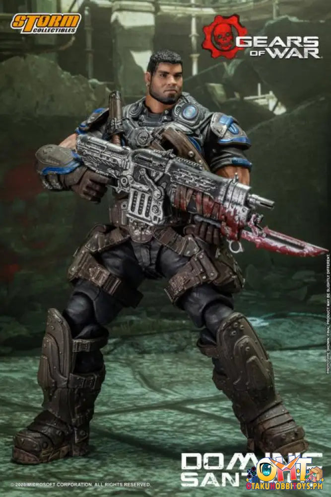 Storm Collectibles Gears Of War Dominic Santiago Articulated Figure