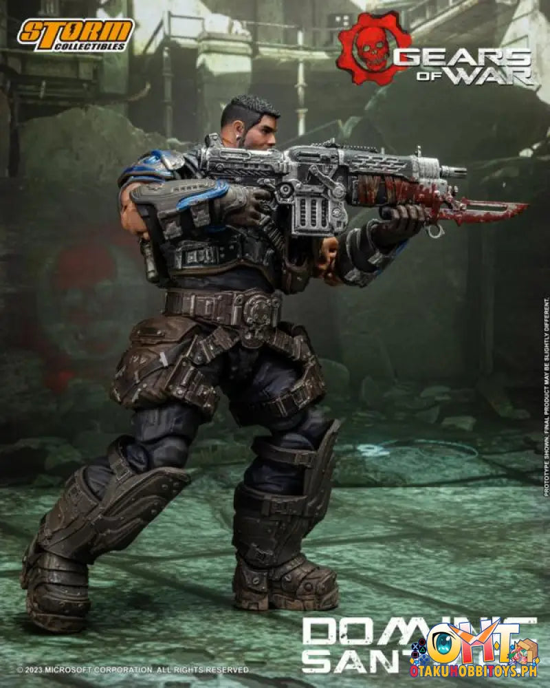 Storm Collectibles Gears Of War Dominic Santiago Articulated Figure