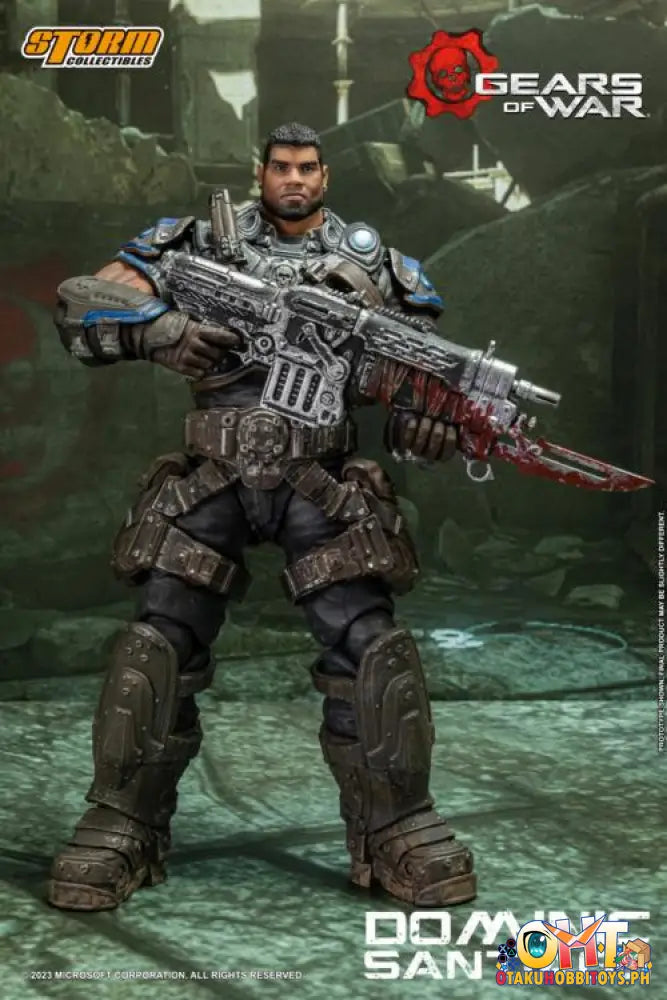 Storm Collectibles Gears Of War Dominic Santiago Articulated Figure