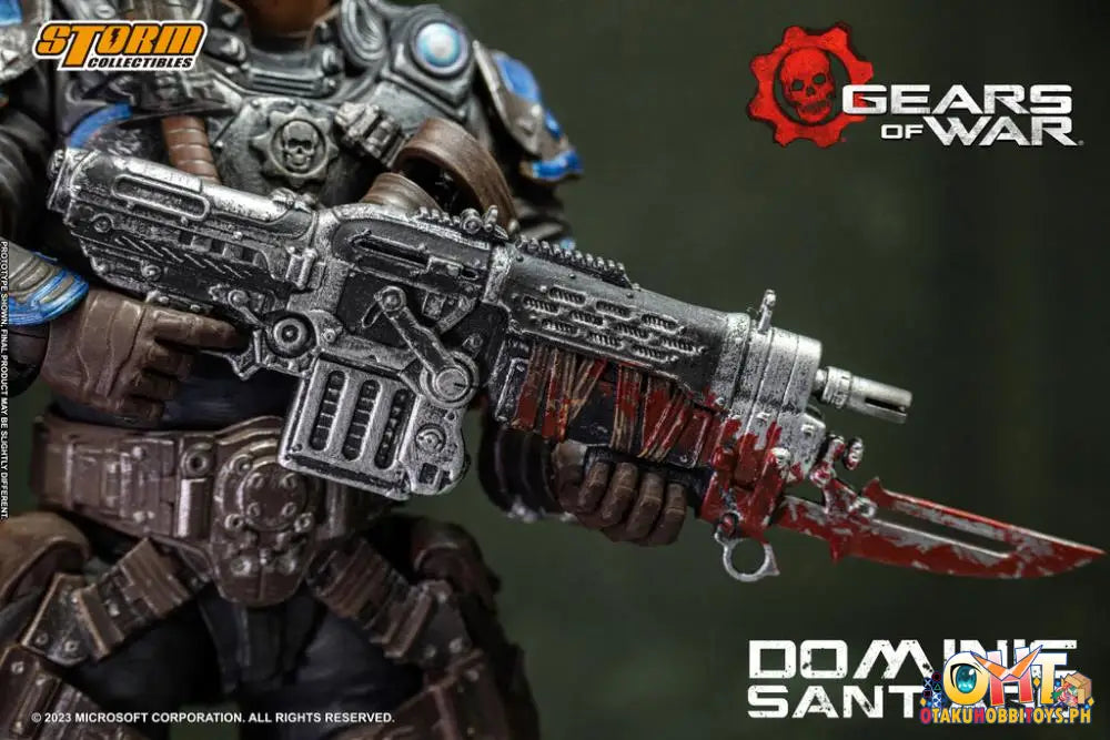 Storm Collectibles Gears Of War Dominic Santiago Articulated Figure