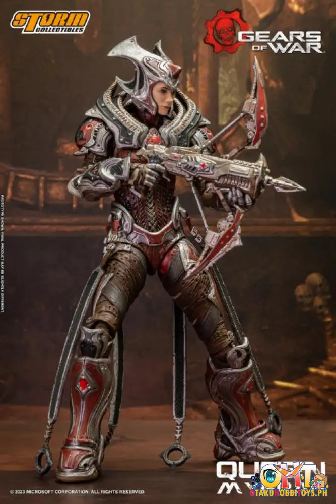 Storm Collectibles Gears Of War Queen Myrrah Articulated Figure