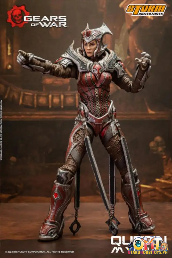 Storm Collectibles Gears Of War Queen Myrrah Articulated Figure