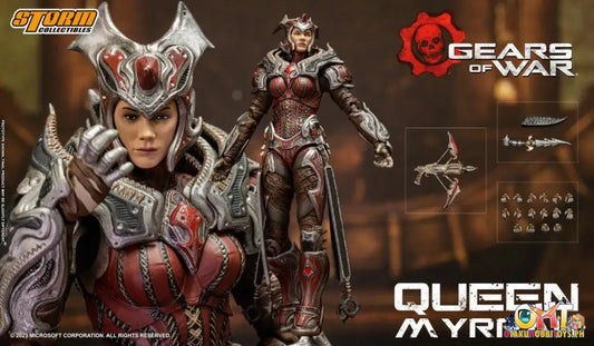Storm Collectibles Gears Of War Queen Myrrah Articulated Figure