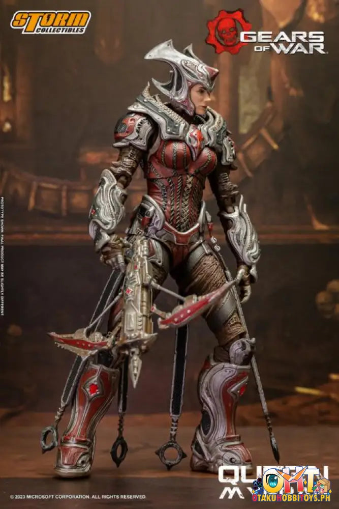 Storm Collectibles Gears Of War Queen Myrrah Articulated Figure
