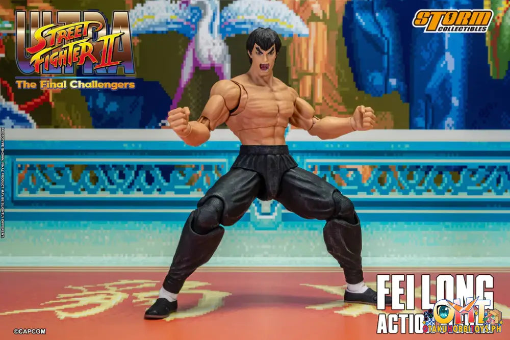 Storm Collectibles Ultra Street Fighter Ii The Final Challengers Fei Long Articulated Figure