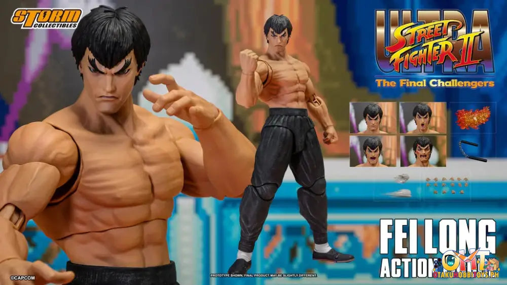 Storm Collectibles Ultra Street Fighter Ii The Final Challengers Fei Long Articulated Figure