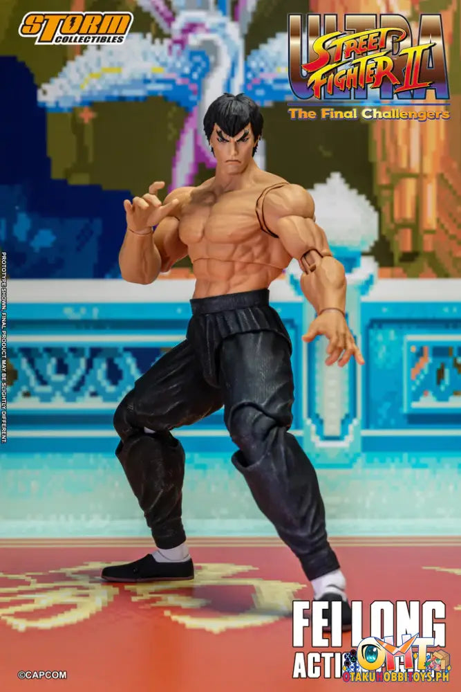 Storm Collectibles Ultra Street Fighter Ii The Final Challengers Fei Long Articulated Figure