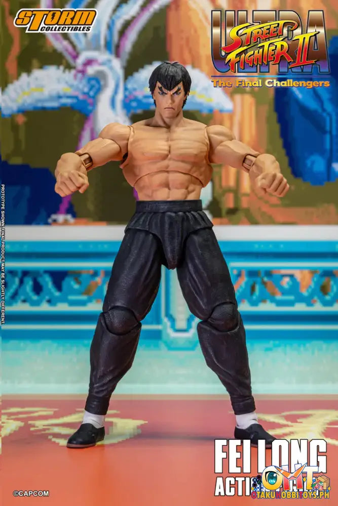 Storm Collectibles Ultra Street Fighter Ii The Final Challengers Fei Long Articulated Figure