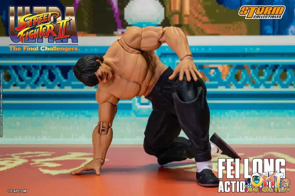 Storm Collectibles Ultra Street Fighter Ii The Final Challengers Fei Long Articulated Figure