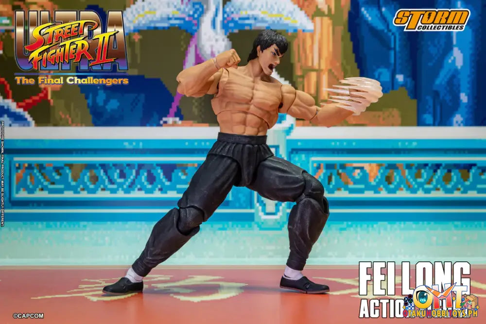 Storm Collectibles Ultra Street Fighter Ii The Final Challengers Fei Long Articulated Figure
