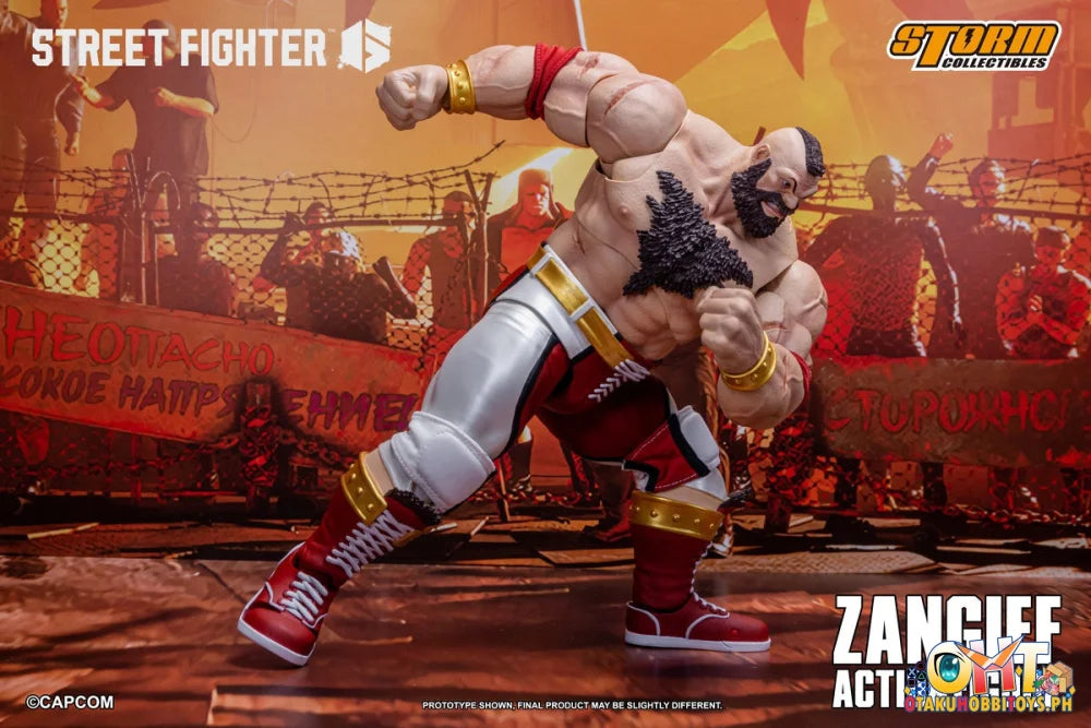 Storm Collectibles Zangief - Street Fighter 6 Articulated Figure