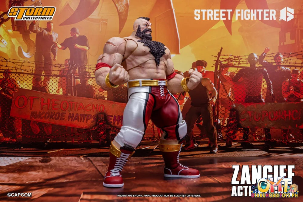 Storm Collectibles Zangief - Street Fighter 6 Articulated Figure