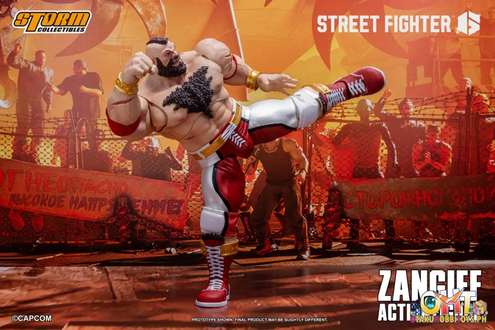 Storm Collectibles Zangief - Street Fighter 6 Articulated Figure