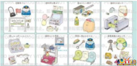 Re-Ment Sumikko Gurashi Sumikko Station (Set of 8)