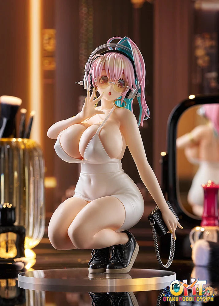 Super Sonico Good Smile Company POP UP PARADE Super Sonico: 15th Mini Dress Ver. L Size Scale Figure