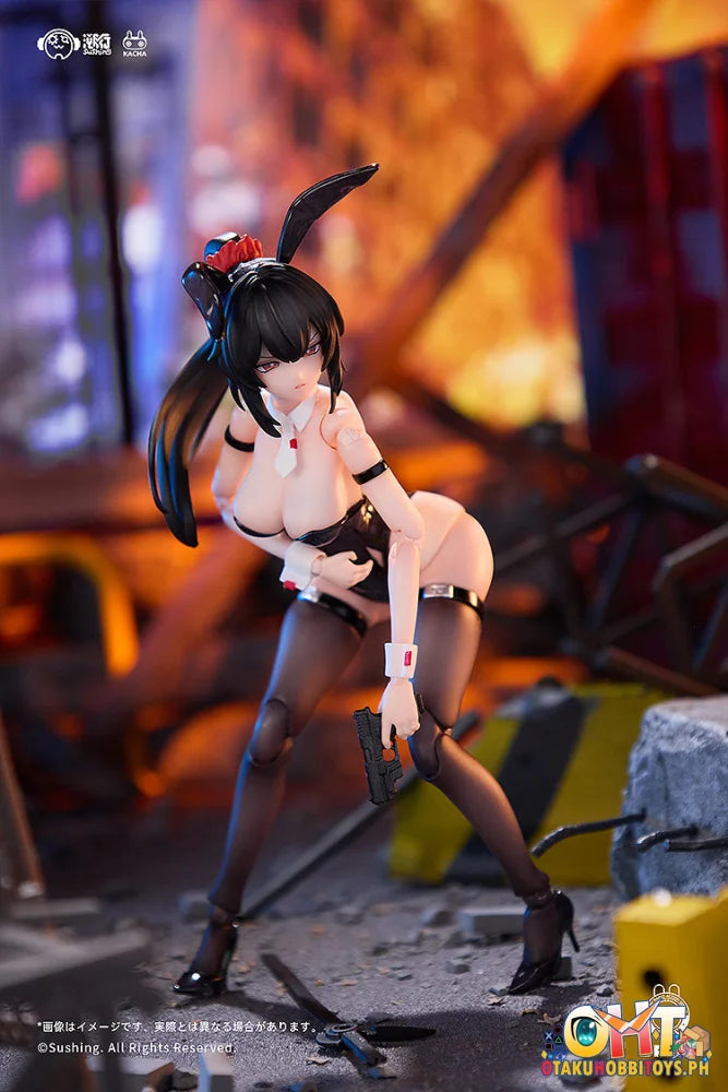 Sushing BUNNY RAPID ACTION SQUAD Attacker Runa 1/12 Articulated Figure Articulated Figure