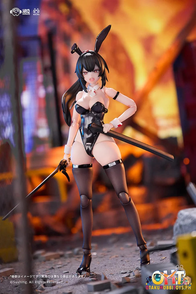 Sushing BUNNY RAPID ACTION SQUAD Attacker Runa 1/12 Articulated Figure Articulated Figure
